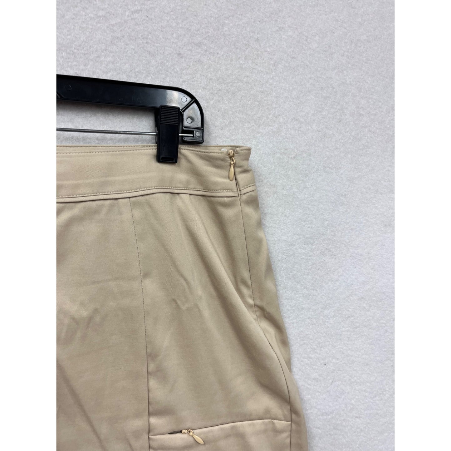 Liz Claiborne Tan Skirt Size 12 #8477