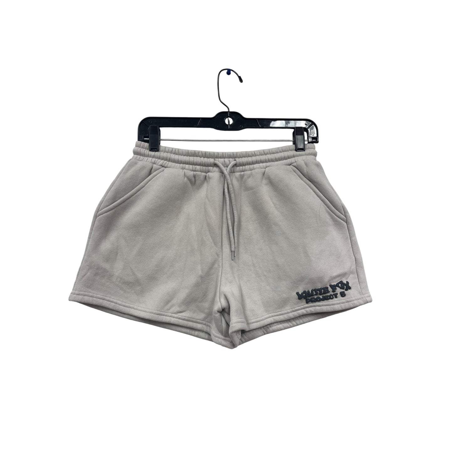 White Fox Small Fleece Shorts #599A
