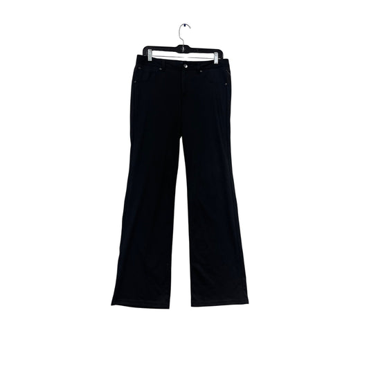 Izod Black Bootcut Pants Size 6 New With Tags #772A