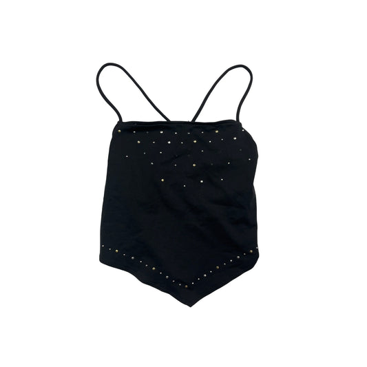 Women’s Cute Bedazzled Crop Top