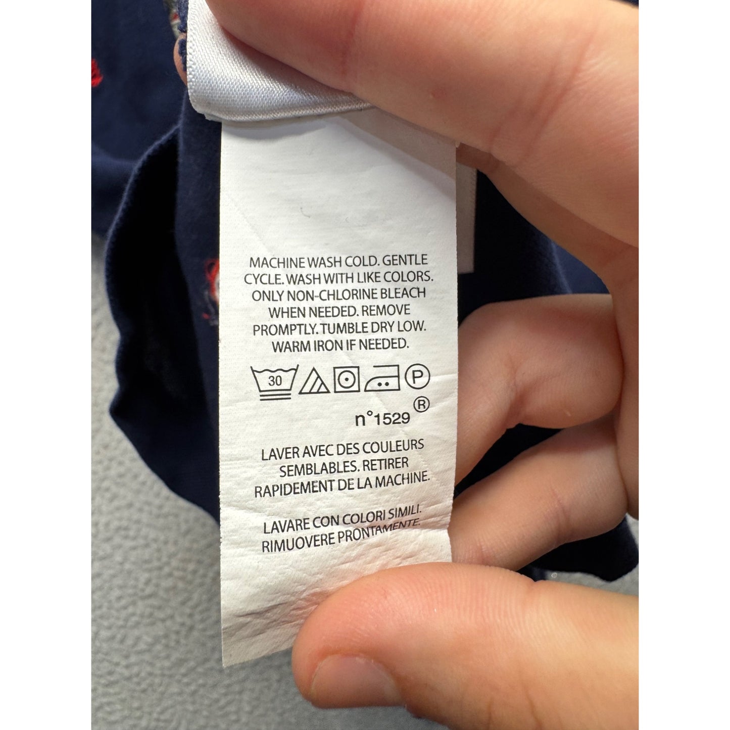 Ralph Lauren Knit Oxford Polo Shirt M Navy Embroidered Lobster & Sailboat 300B