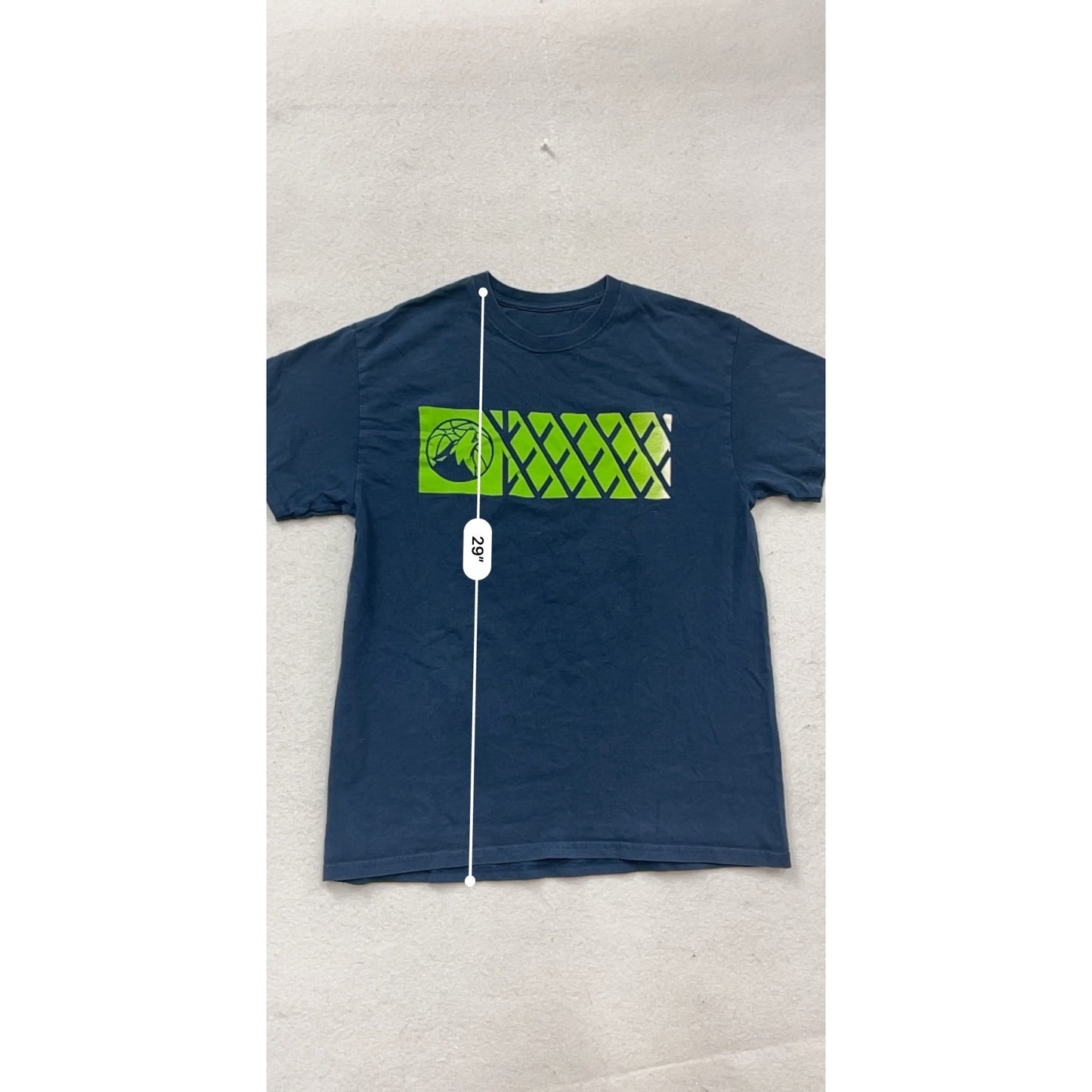 Minnesota Timberwolves NBA Graphic Tee Shirt M #307A