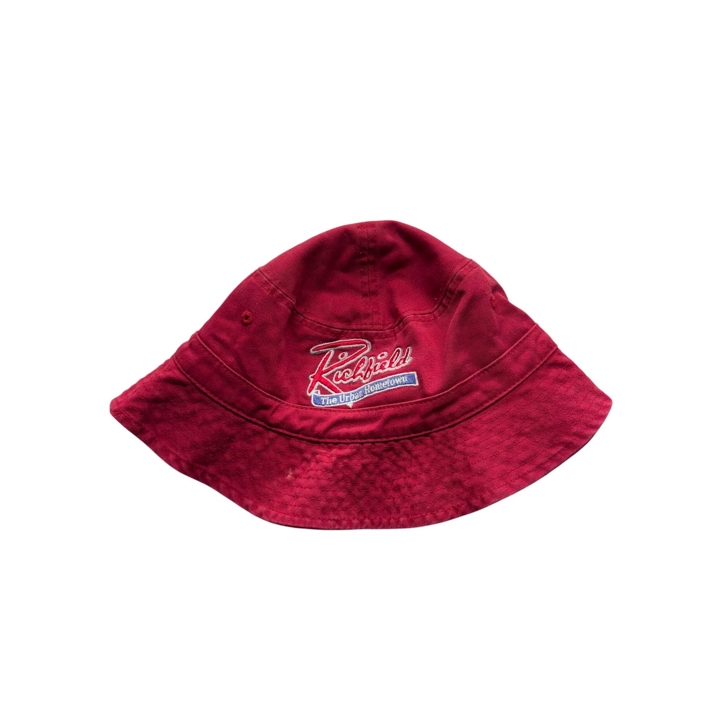 Port Authority Richfield Embroidered Red Bucket Hat #7660