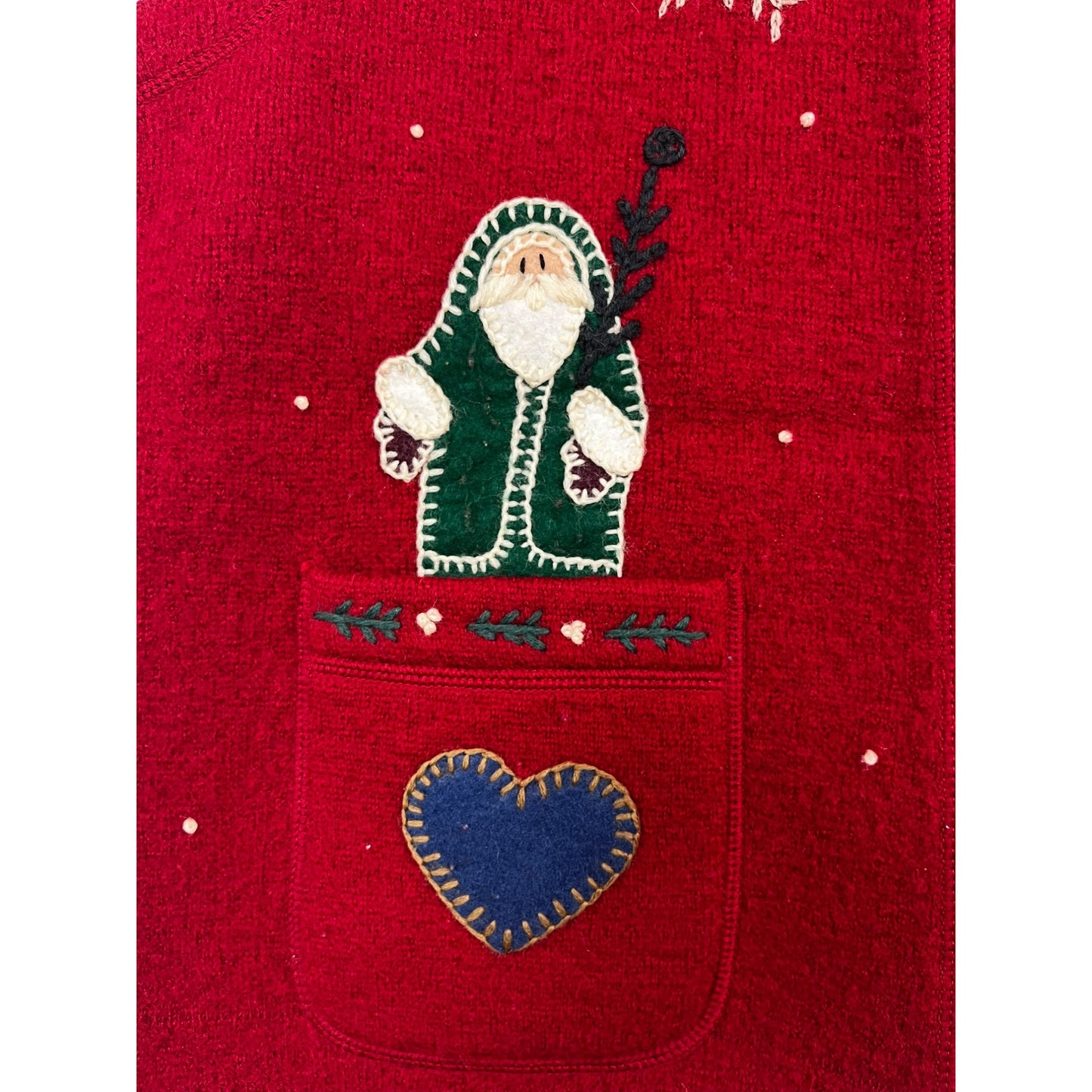 Women’s Vintage Woolrich Wool Christmas Holiday Vest #2617