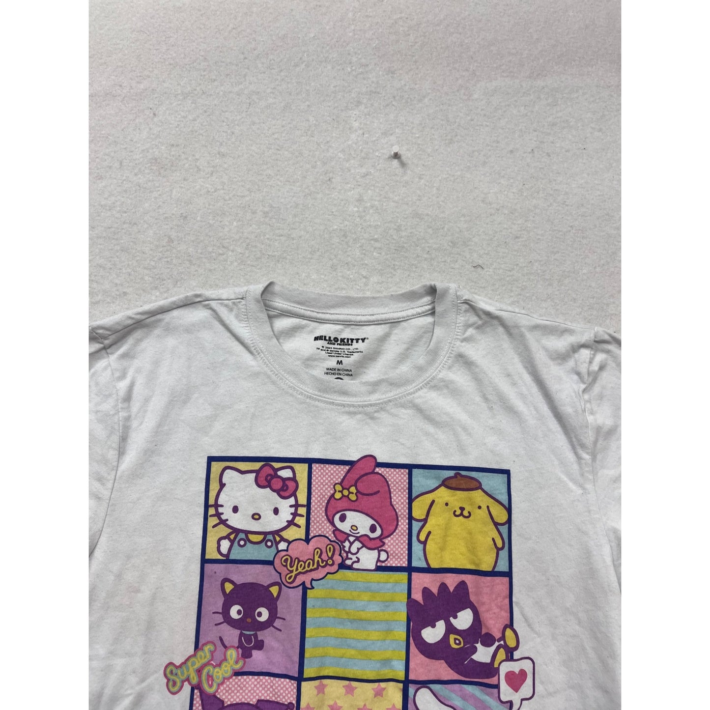Medium Hello Kitty & Friends Graphic Tee #214A