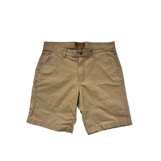 Clearwater Outfitters Mens Khaki Cargo Shorts Size 34W #6570