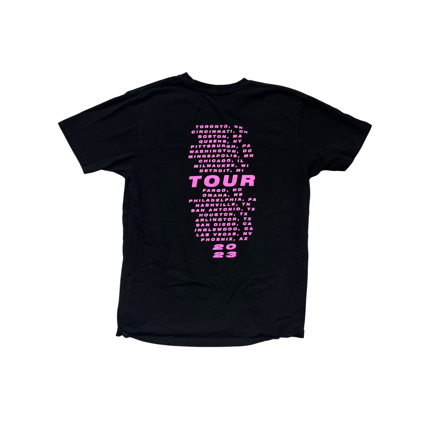 Women’s Medium P!NK Tour Graphic Tee #8349