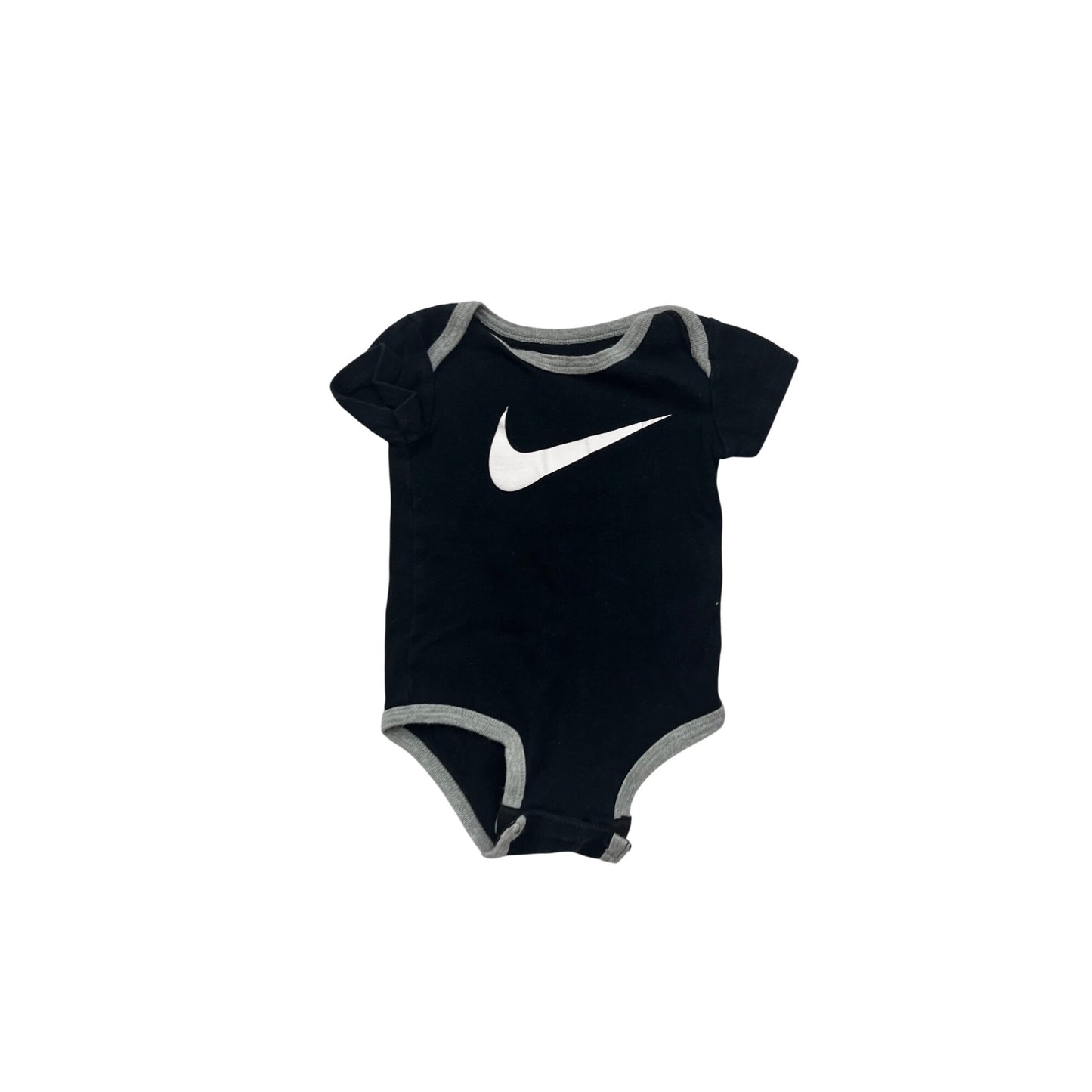 Nike Baby 6-12M Black Short Sleeve Romper #8686