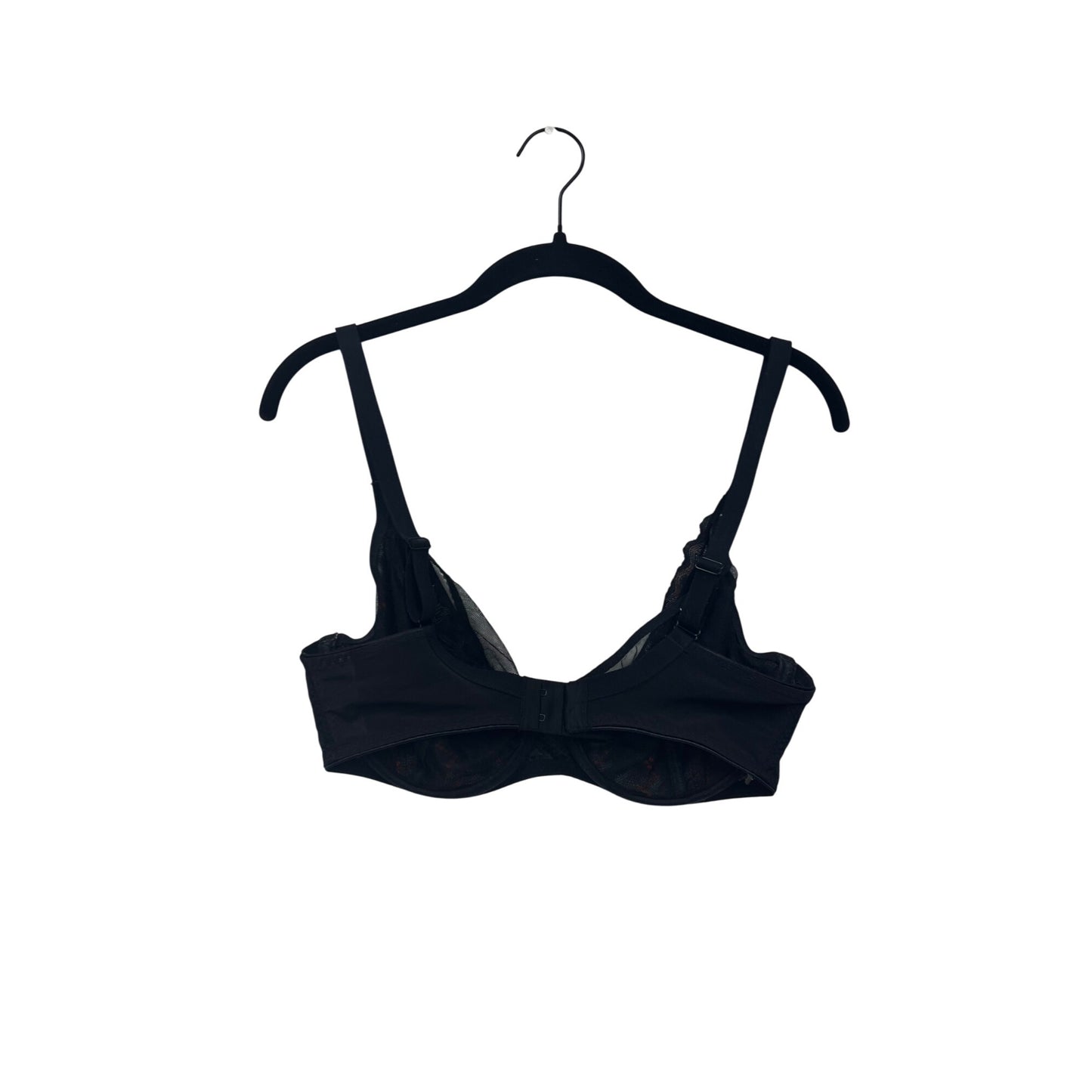 Freya 32G Black & Red Lace Underwire Bra #8660