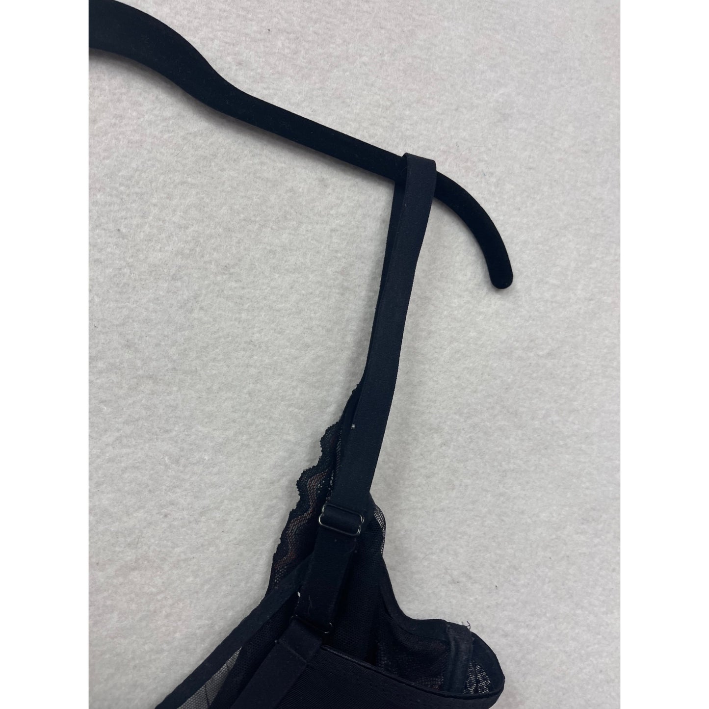 Freya 32G Black & Red Lace Underwire Bra #8660