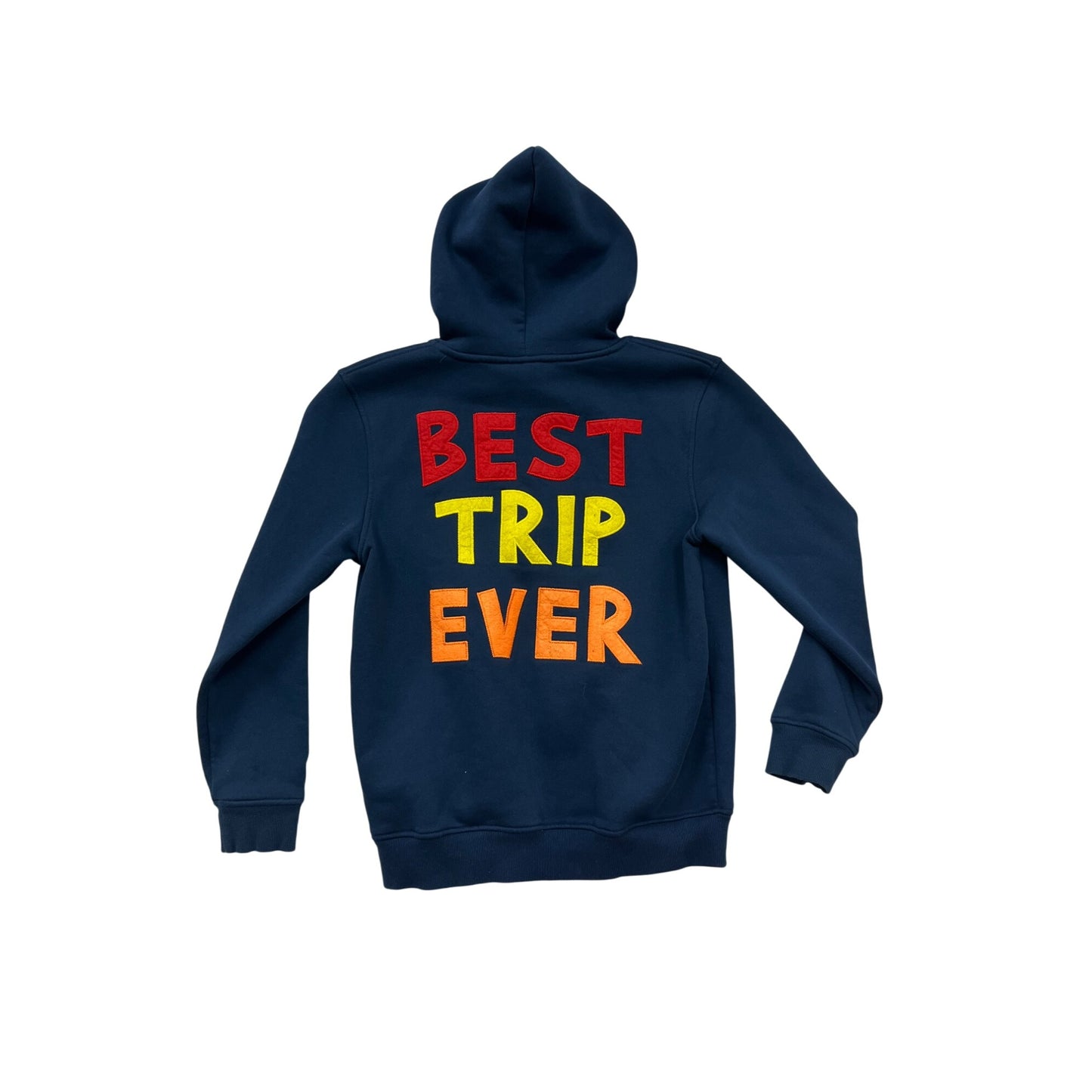 Yogi Bear Youth Large ZipUp Hoodie With Stars & "Best Trip Ever" Back #6240