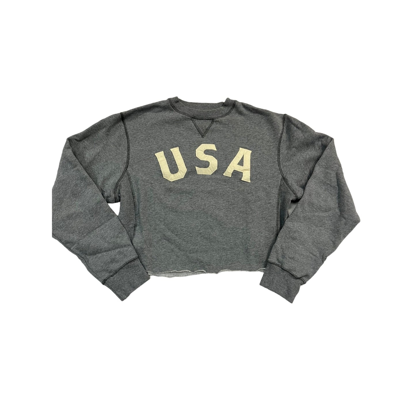 Cropped USA Crewneck #2474
