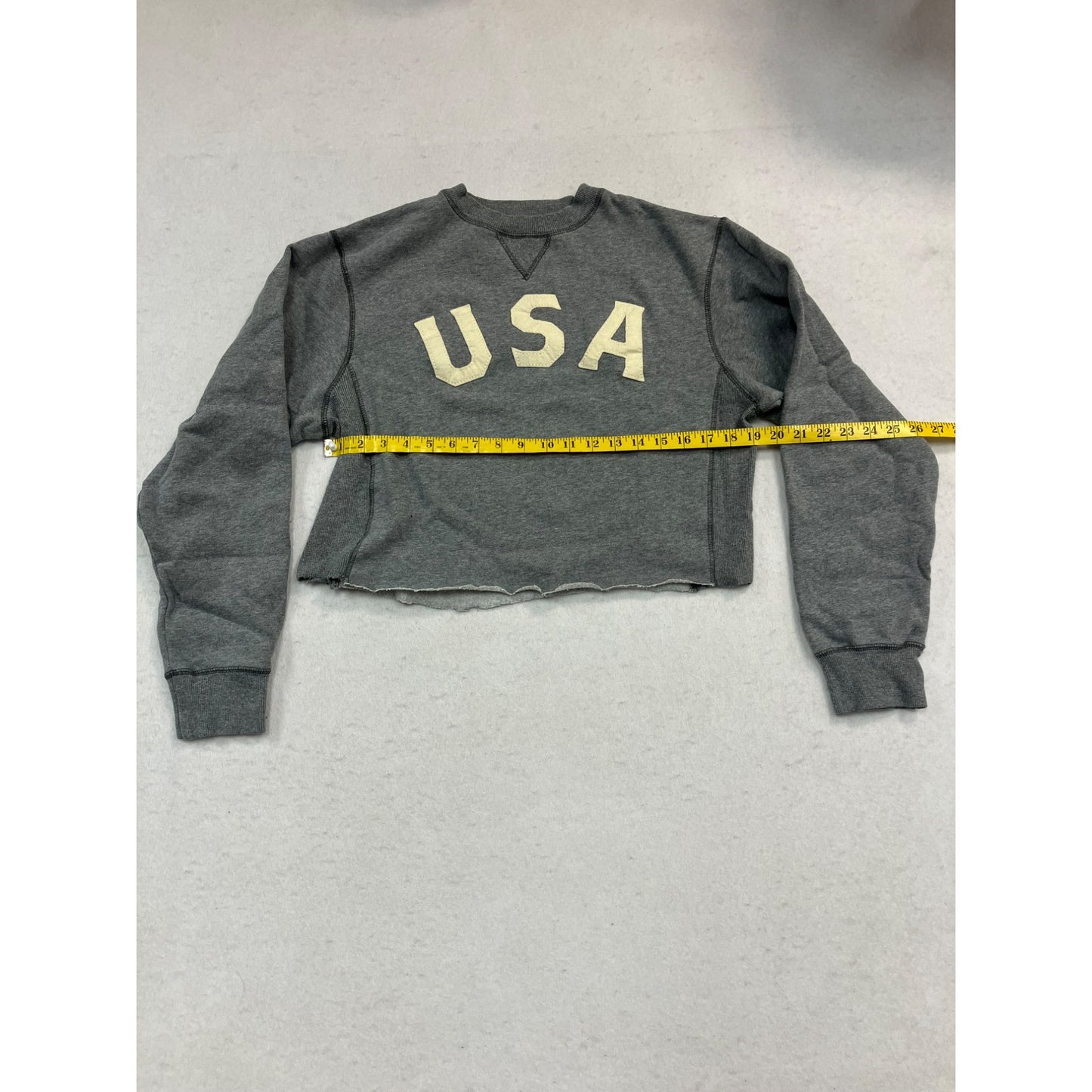 Cropped USA Crewneck #2474