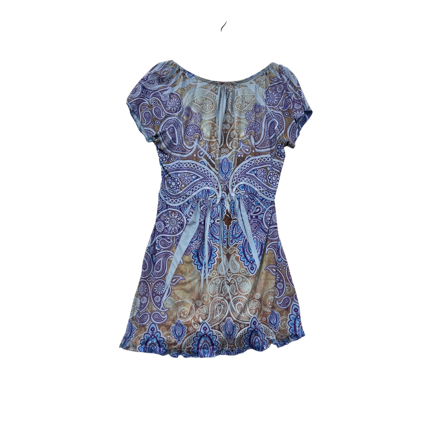 Unity Paisley Print Top S #119A
