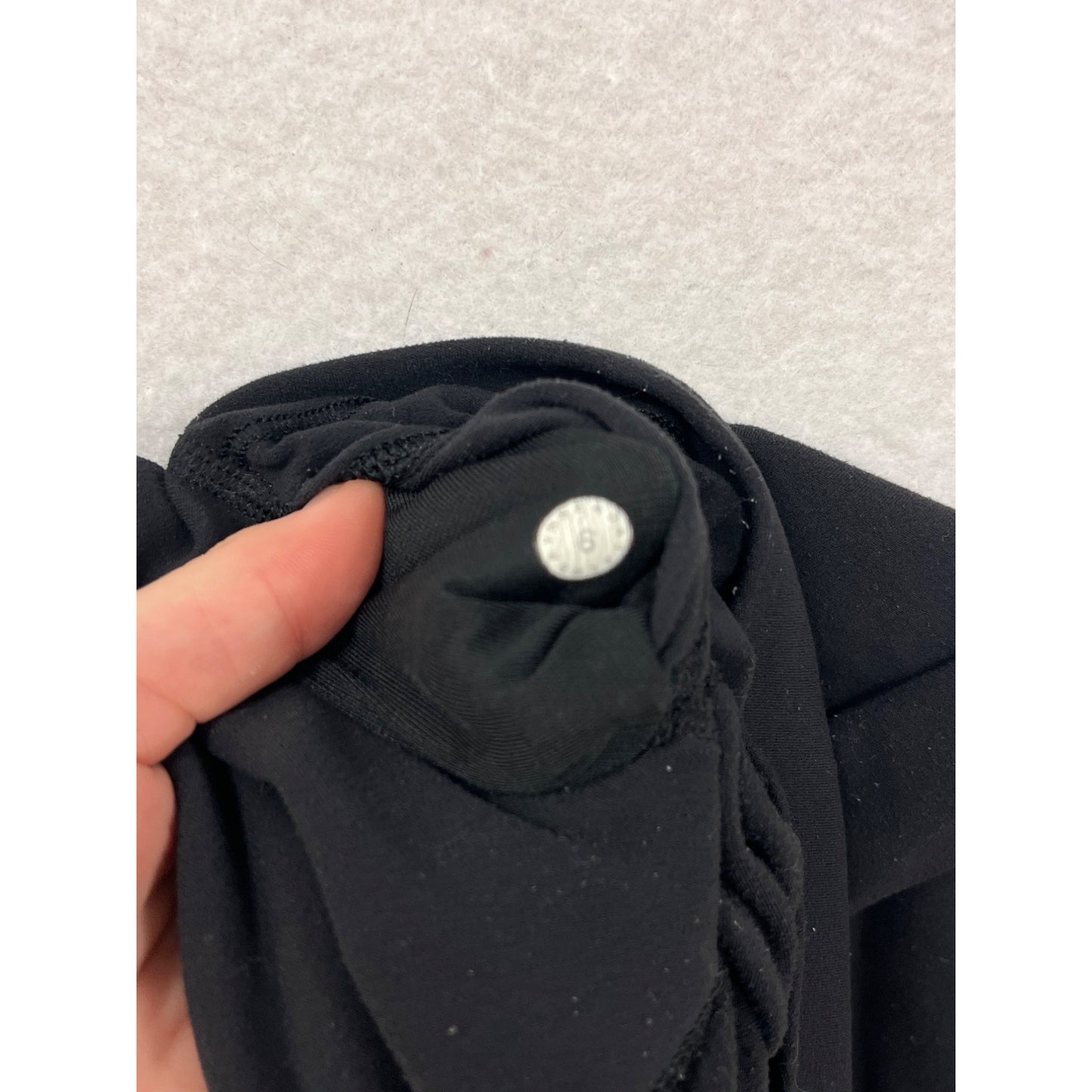 Lululemon Womens Black High-Waisted Full-Length Leggings Size 6 #14A