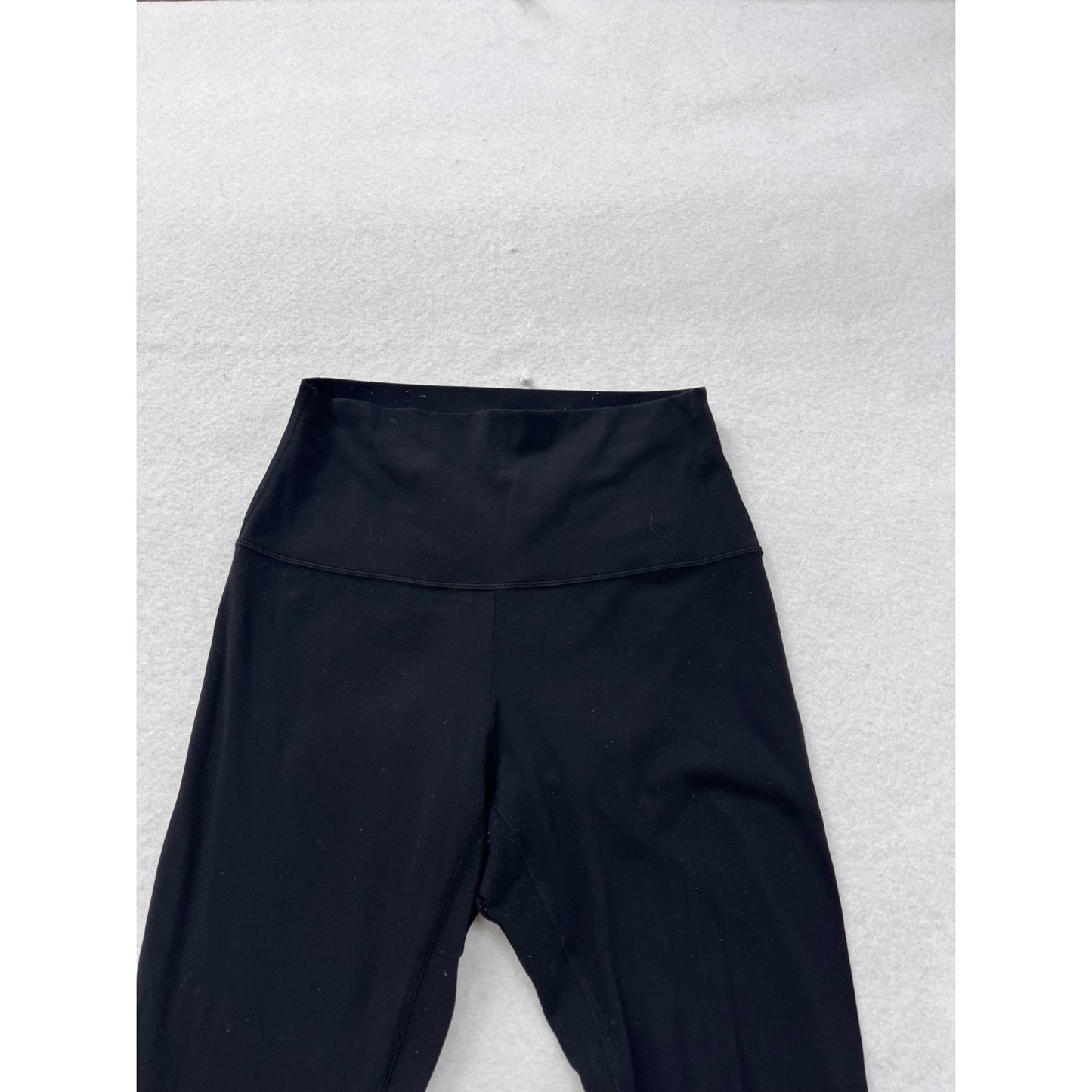 Lululemon Womens Black High-Waisted Full-Length Leggings Size 6 #14A