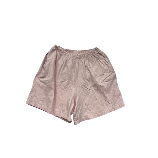 Ease Sport Pink Elastic Waist Shorts #179A