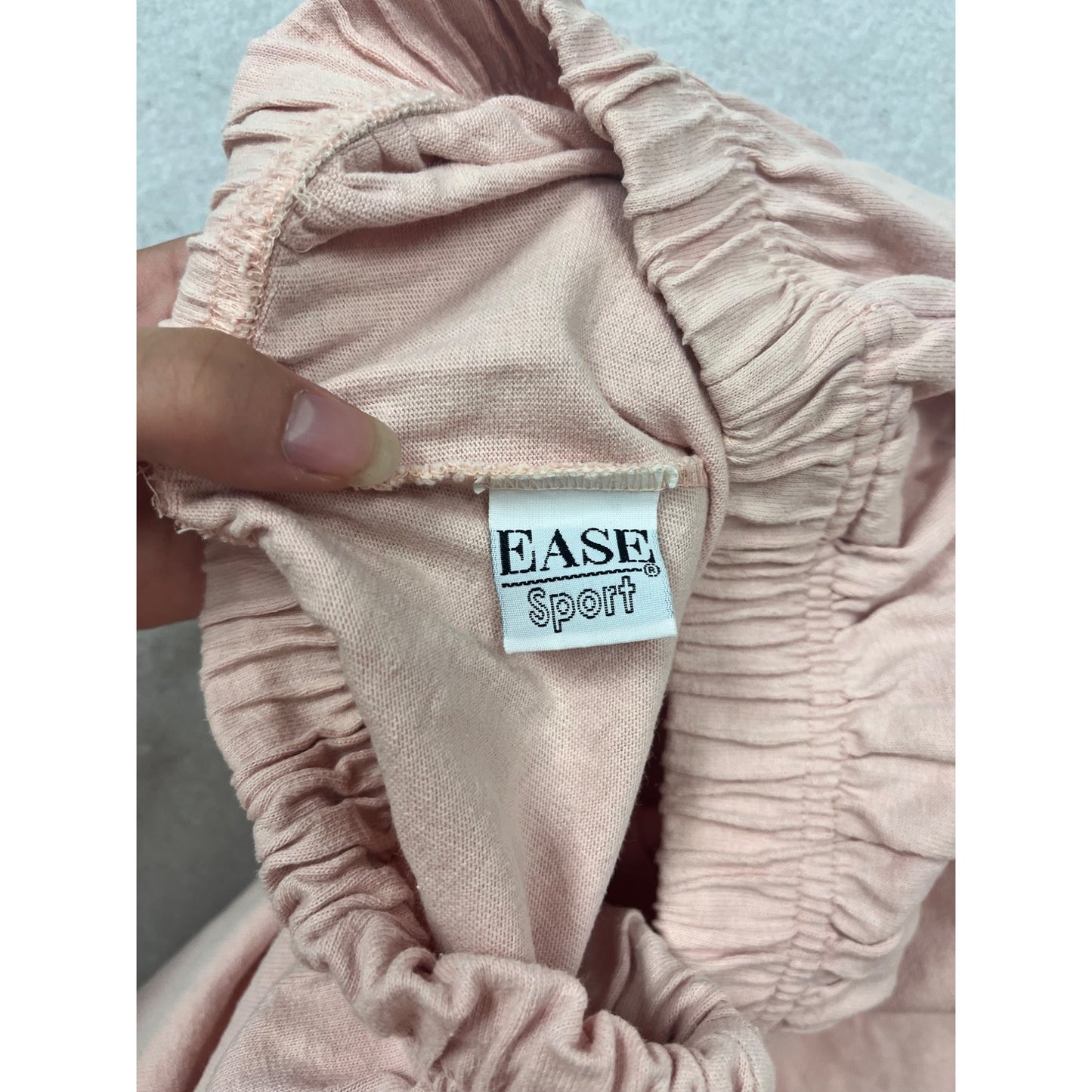 Ease Sport Pink Elastic Waist Shorts #179A