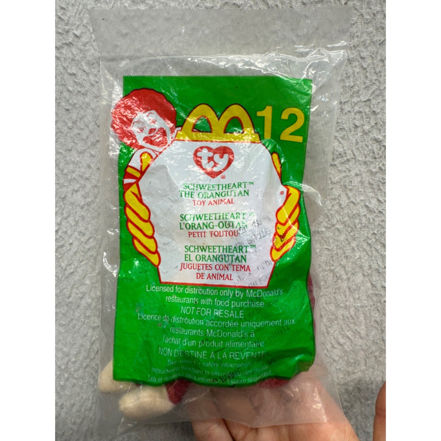 Ty Beanie Babies McDonalds Smoochy & Schweetheart 1999/2000 Collectible Toy 9770