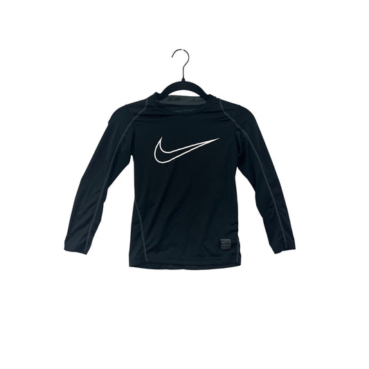 Nike Pro Black Long Sleeve Fitted Dri-Fit Shirt XS #8616
