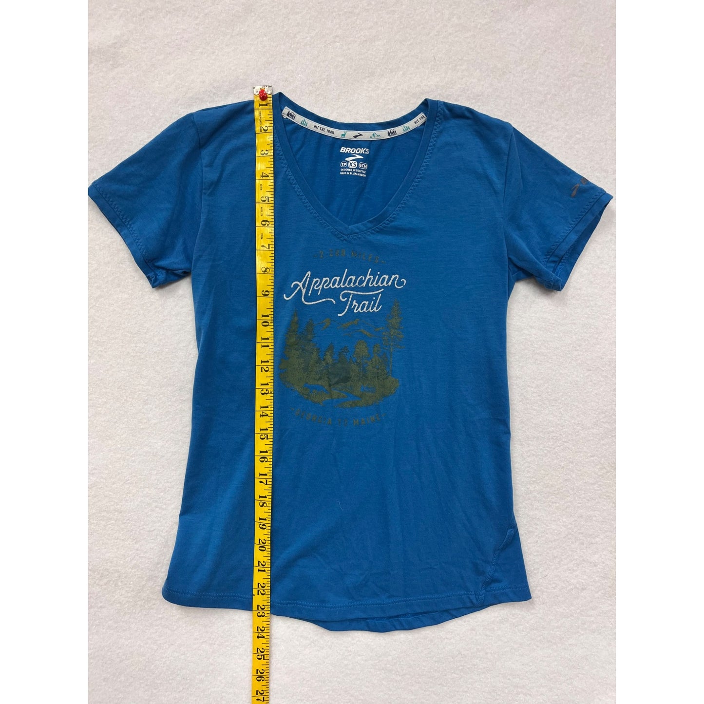 Womens Appalachian Trail Thru Hiking T-Shirt #2794