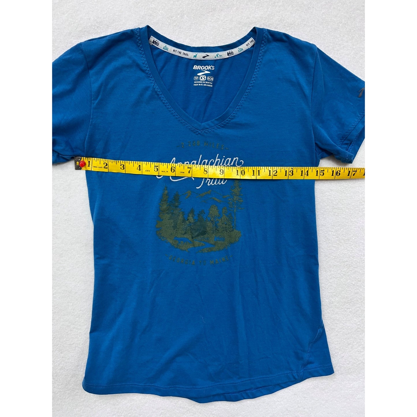 Womens Appalachian Trail Thru Hiking T-Shirt #2794