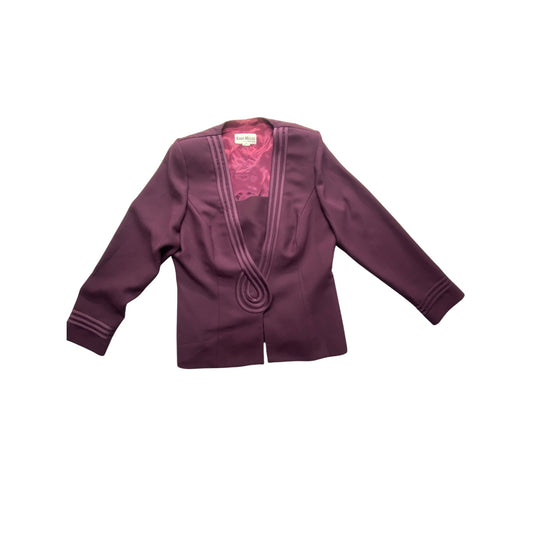 Vintage Karen Miller Purple Blazer #5483