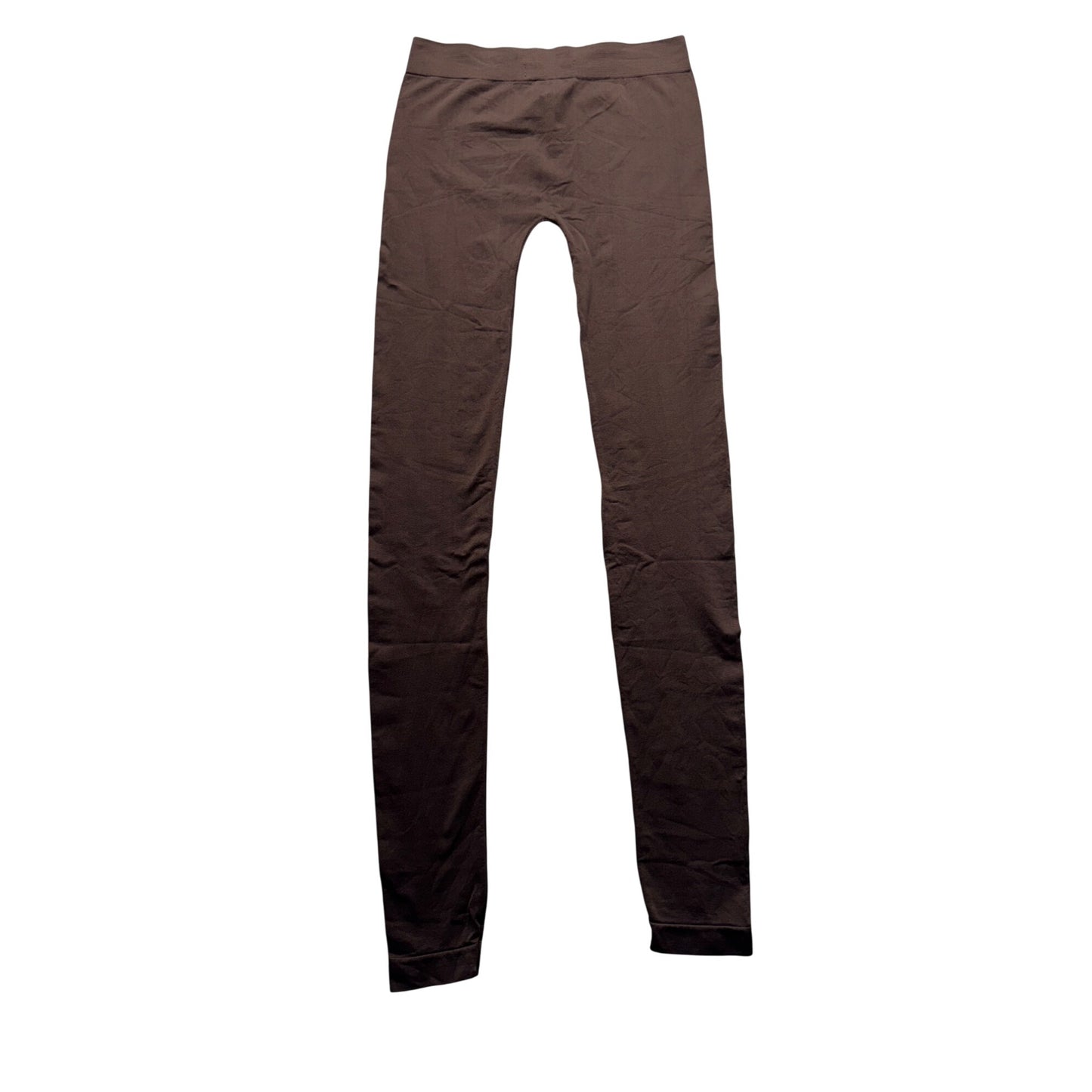 Say What? Brown Stretch Leggings Nylon/Spandex 28.5" Inseam S 308B