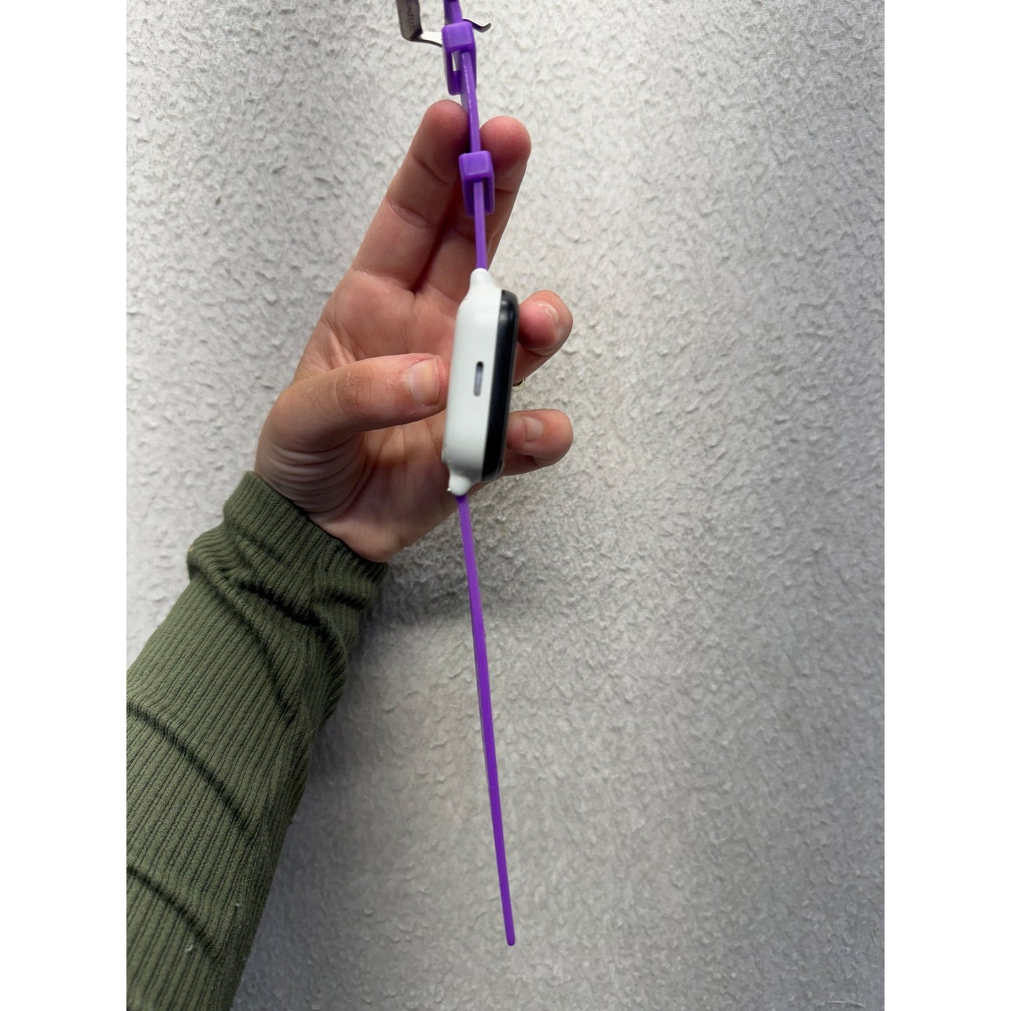 Purple Silicone Strap Smart Watch By Verizon #122B