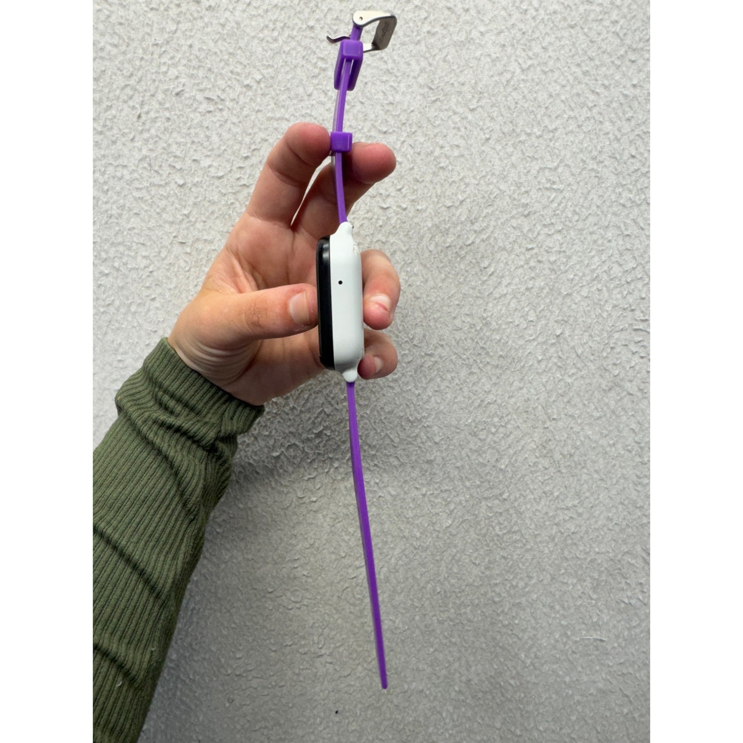 Purple Silicone Strap Smart Watch By Verizon #122B