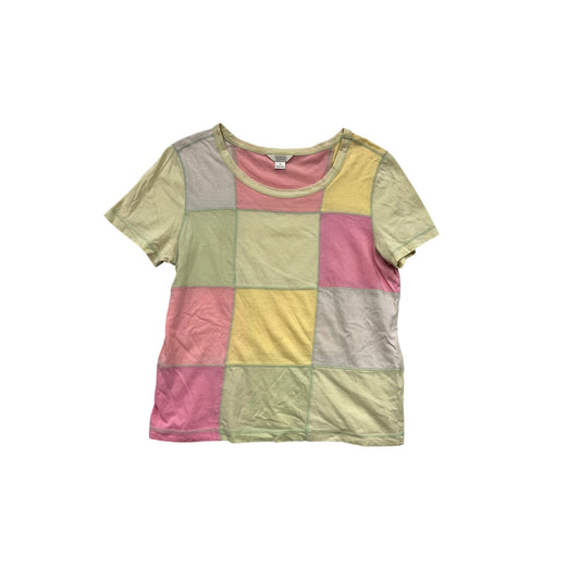 Christopher & Banks Patchwork T-Shirt M #481A