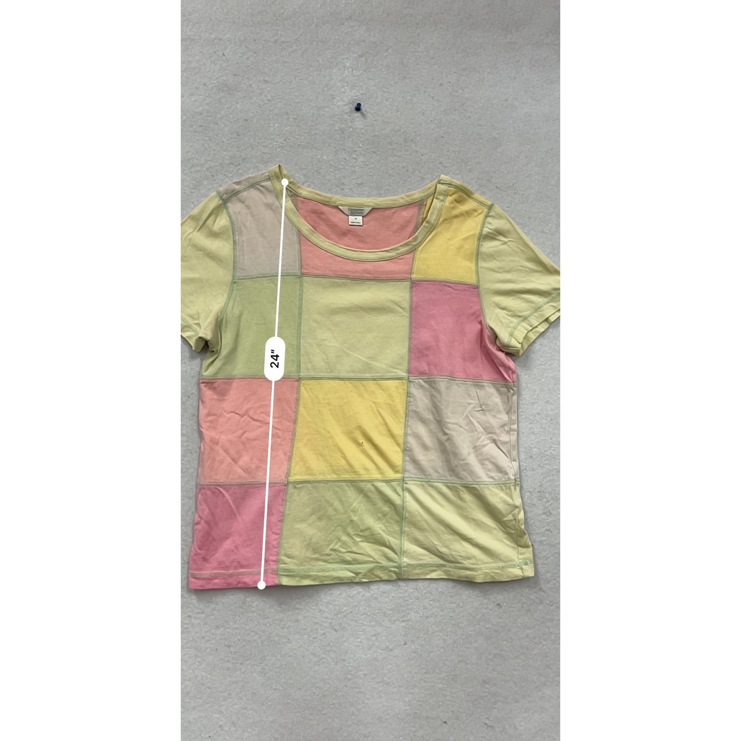 Christopher & Banks Patchwork T-Shirt M #481A