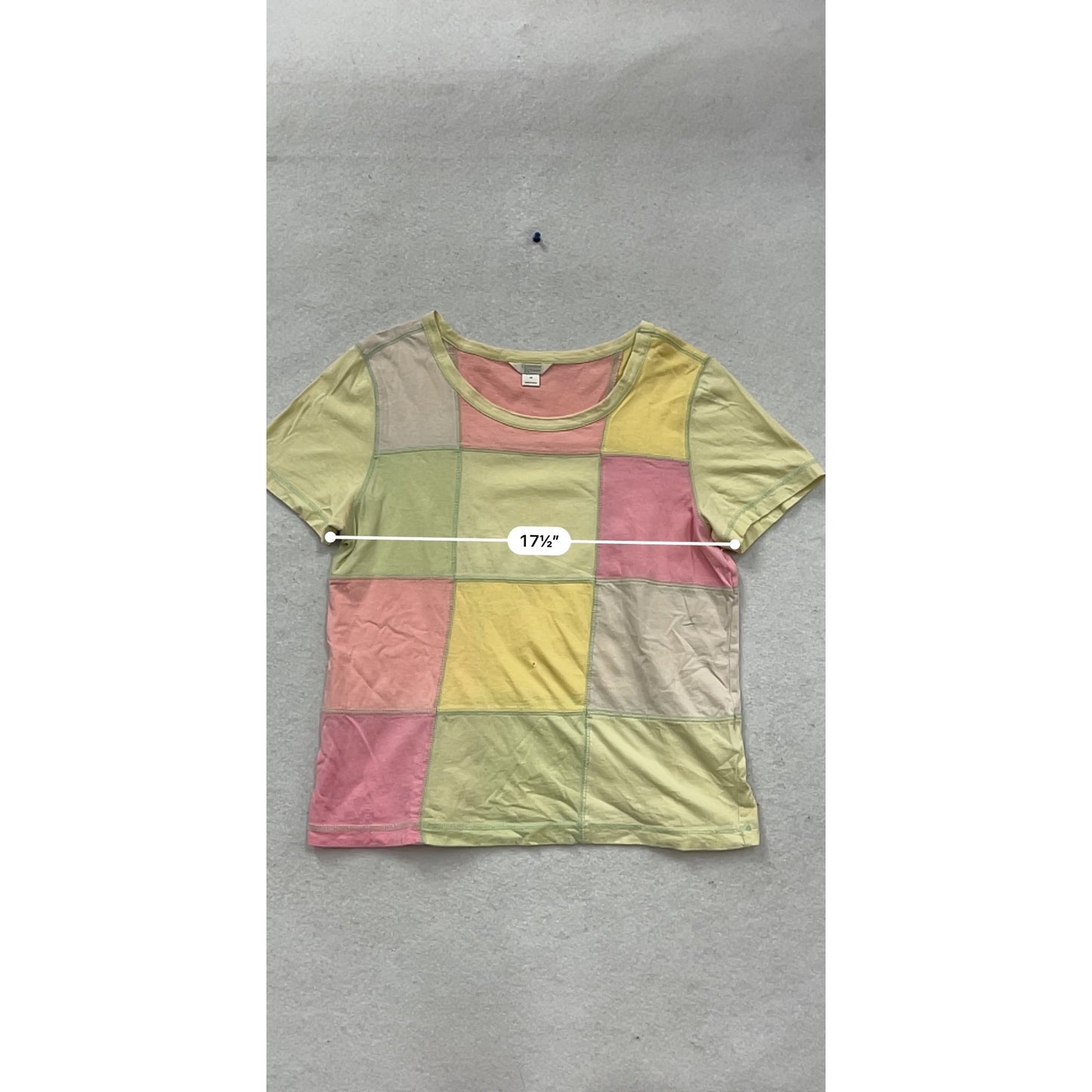 Christopher & Banks Patchwork T-Shirt M #481A