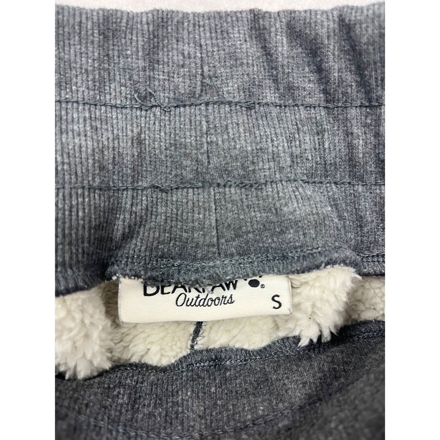 Bearpaw Outdoors Small Fleece-Lined Charcoal Joggers #230A