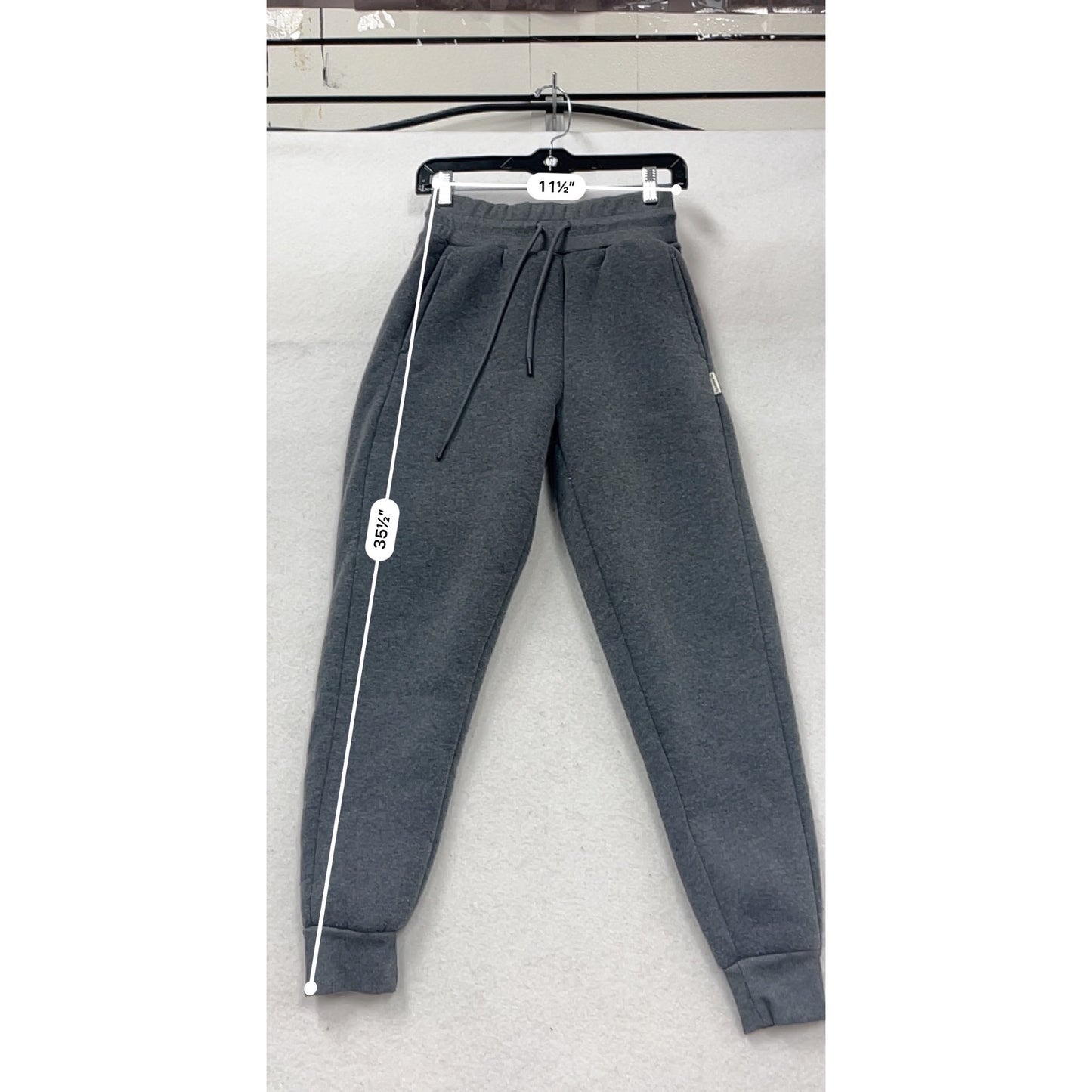 Bearpaw Outdoors Small Fleece-Lined Charcoal Joggers #230A