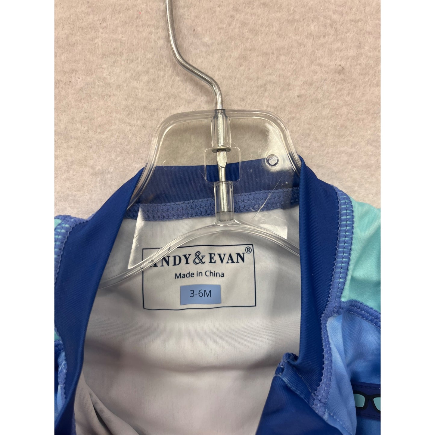 Baby 3-6M Andy & Evan Long Sleeve Swimwear #8498