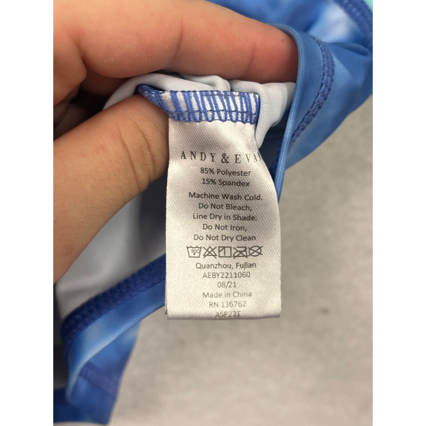 Baby 3-6M Andy & Evan Long Sleeve Swimwear #8498