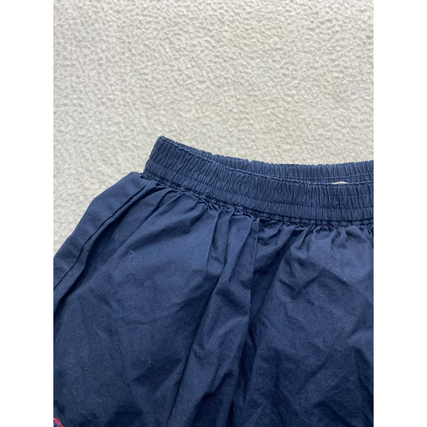 Kids Navy Blue lands end ruffle skirt #5470