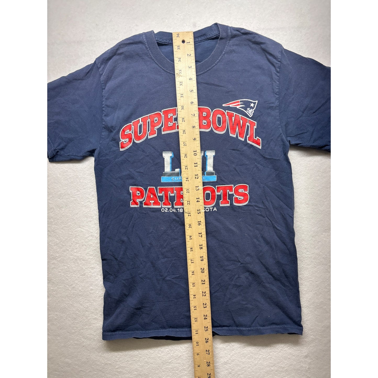 Super Bowl Patriots graphic shirt #2939