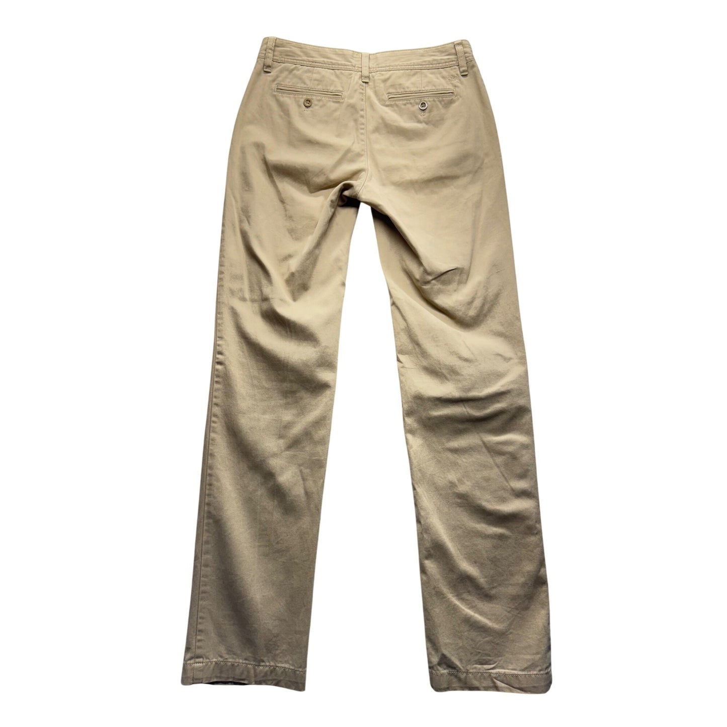 Eddie Bauer Straight Leg Khaki Pants Size 4 Made In Sri Lanka #167B