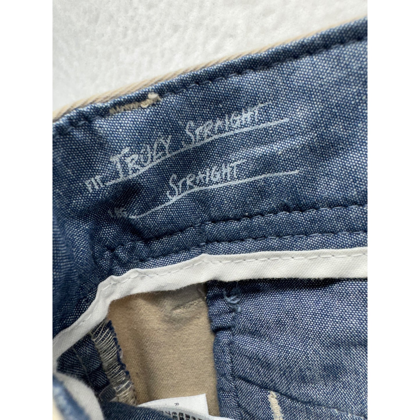 Eddie Bauer Straight Leg Khaki Pants Size 4 Made In Sri Lanka #167B