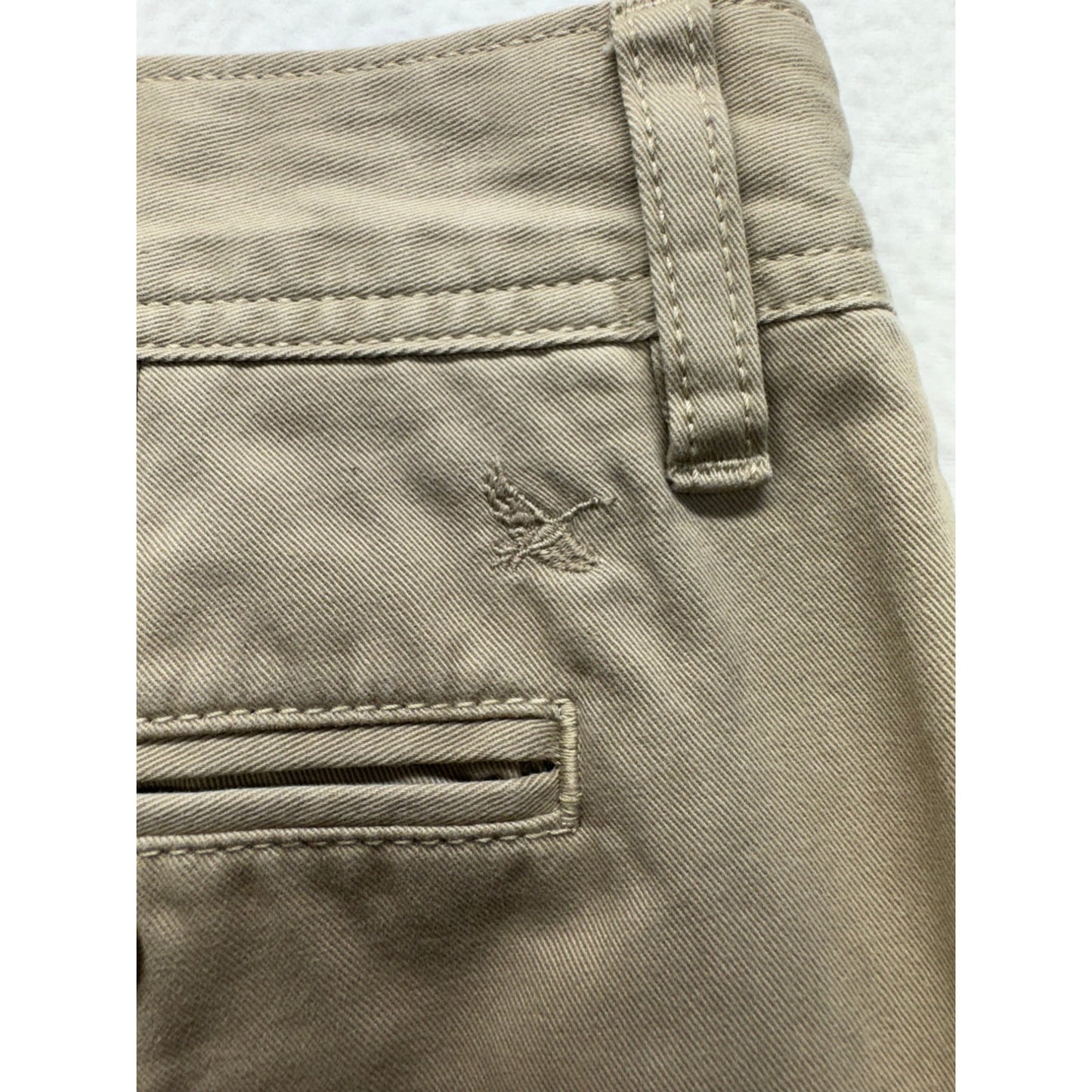 Eddie Bauer Straight Leg Khaki Pants Size 4 Made In Sri Lanka #167B