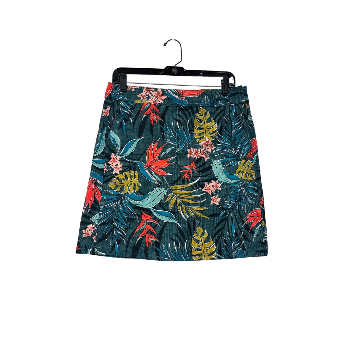 RipSkirt Tropical Print Skirt Medium #8544