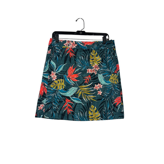 RipSkirt Tropical Print Skirt Medium #8544