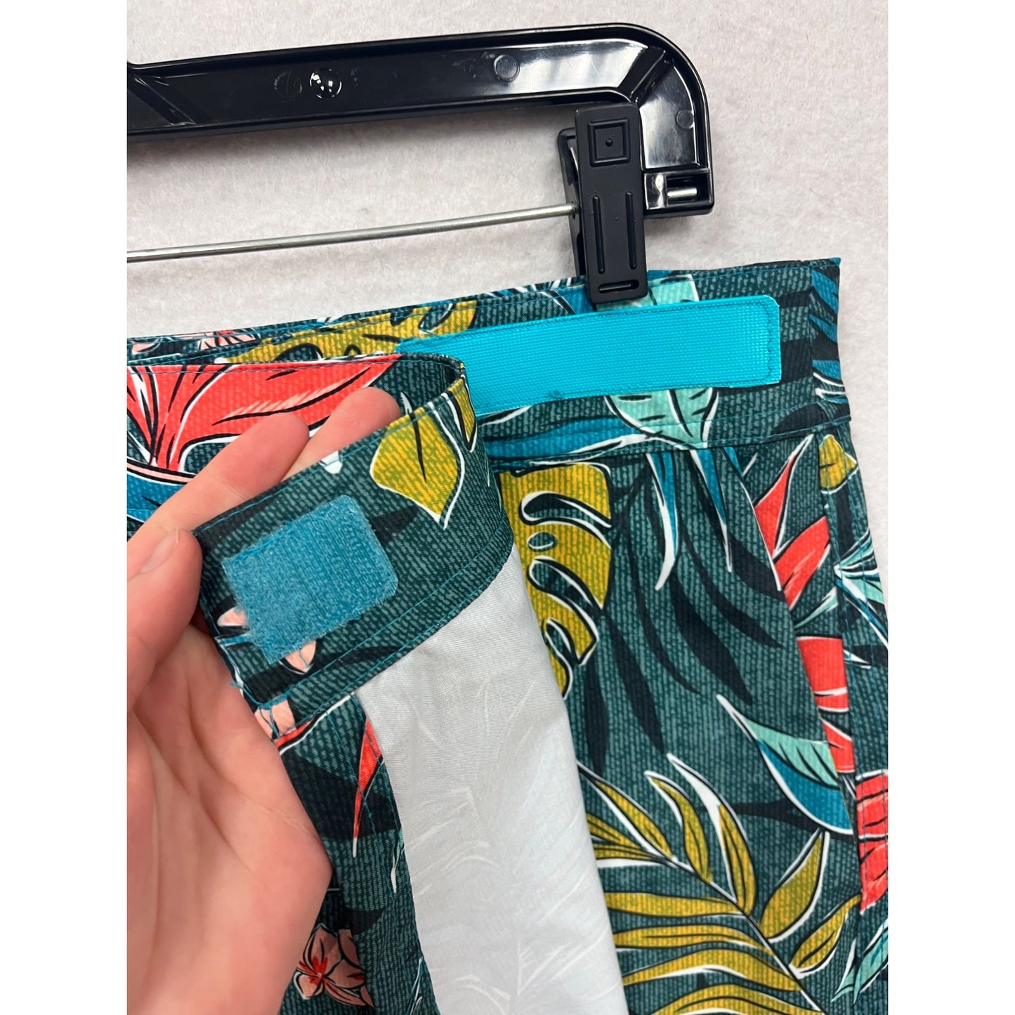 RipSkirt Tropical Print Skirt Medium #8544