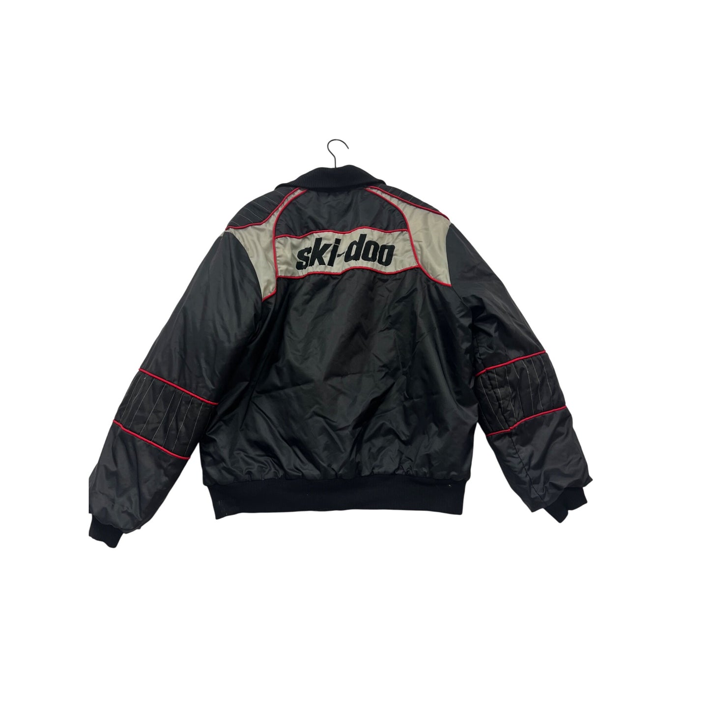 Bombardier Ski-Doo Black & Gray Jacket With Red Accents #835A