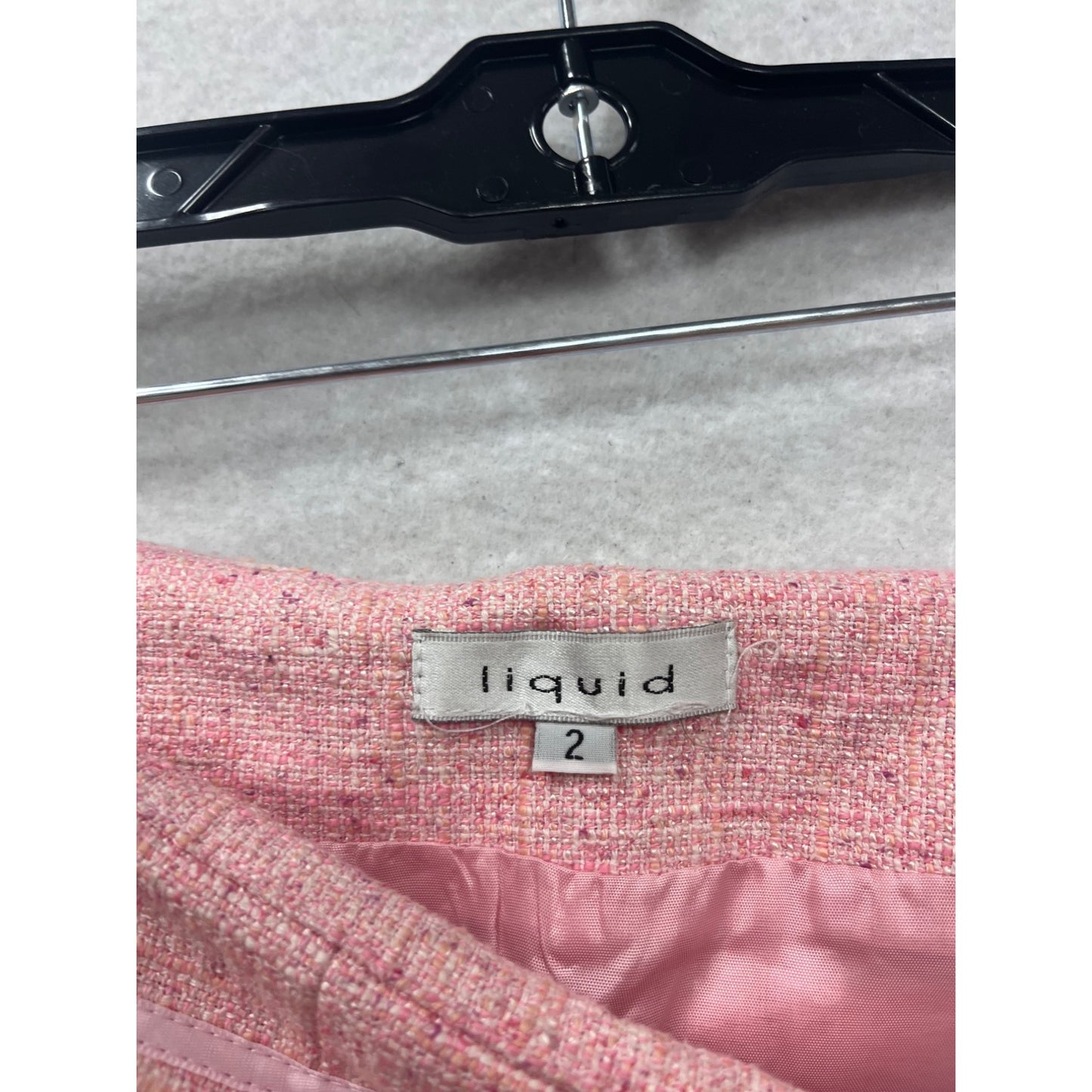 Pink Pleated Mini Skirt Size 2 By Liquid #515A