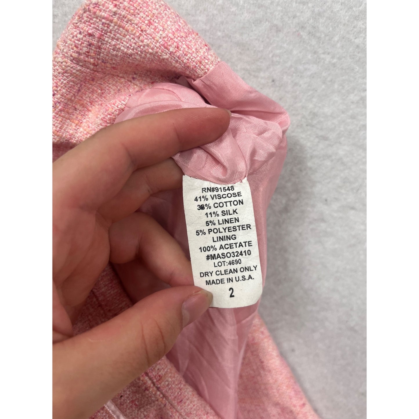 Pink Pleated Mini Skirt Size 2 By Liquid #515A