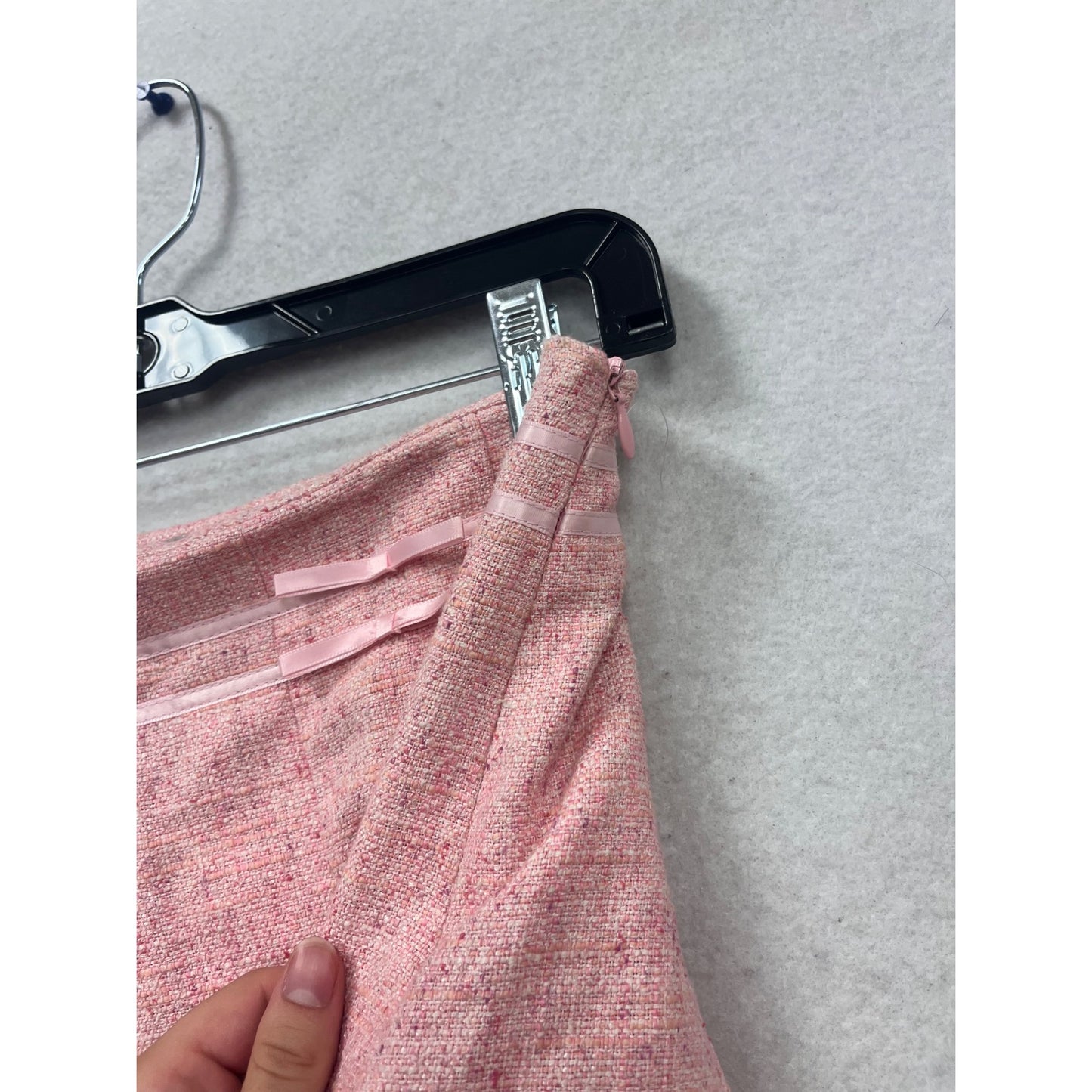 Pink Pleated Mini Skirt Size 2 By Liquid #515A