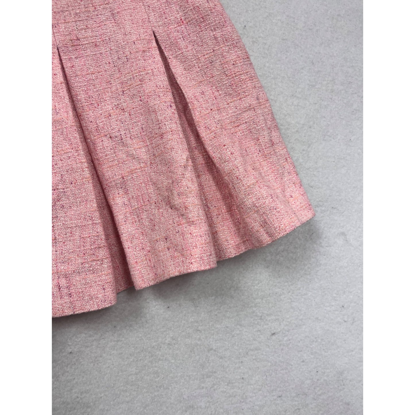 Pink Pleated Mini Skirt Size 2 By Liquid #515A